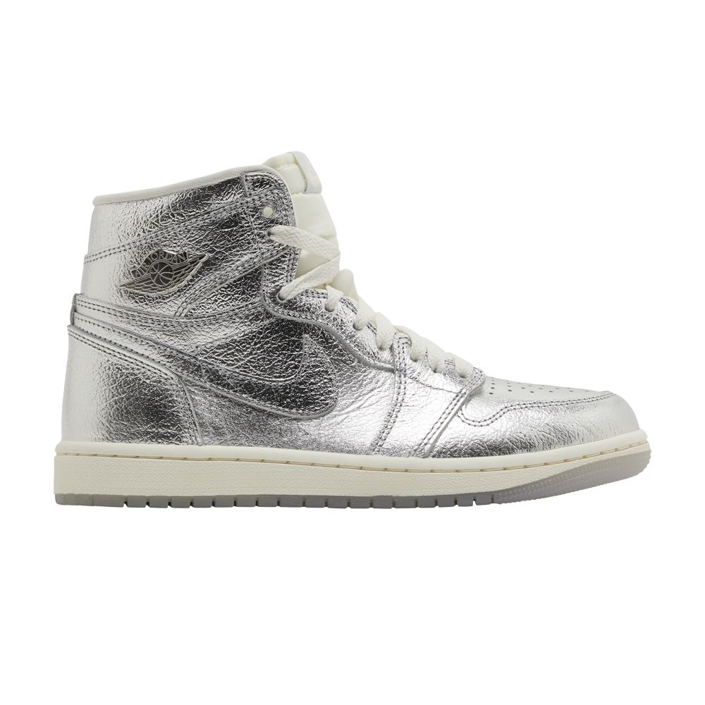 Wmns Air Jordan 1 Retro High OG 'Chrome' | Silver | Women's Size 5
