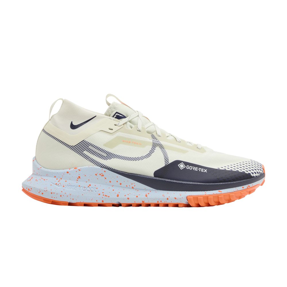 Nike React Pegasus Trail 4 GORE-TEX 'Sea Glass Total Orange' | Cream | Men's Size 12.5