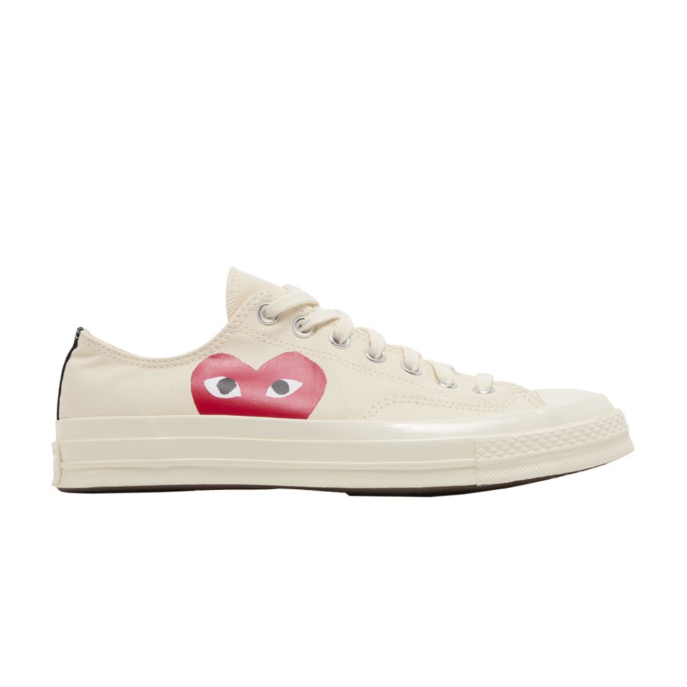 Converse Comme des Garçons Play x Chuck 70 Low 'Milk' 2023 | Cream | Men's Size 11