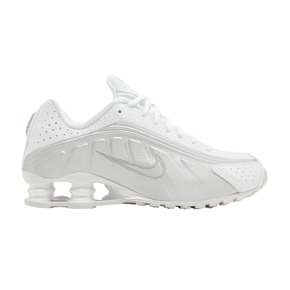 NIKE WMNS SHOX R4 'WHITE METALLIC' 2024