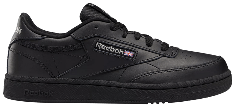 Reebok Club C Big Kid Black Charcoal