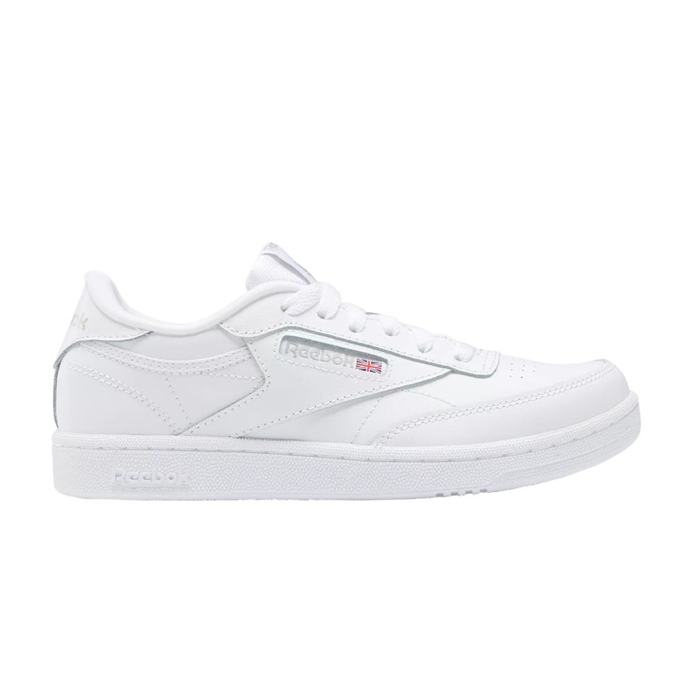 Pre-owned Reebok Club C Big Kid 'white Sheer Grey' | Kid's Size 7