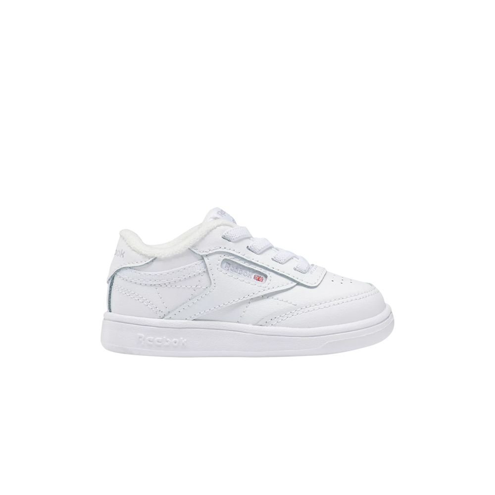 Pre-owned Reebok Club C Toddler 'triple White' | Infant Size 4.5