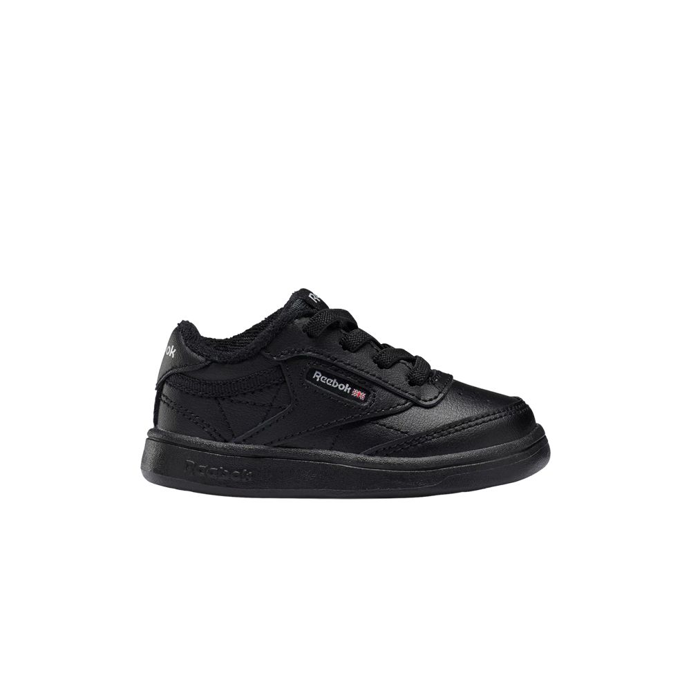 Pre-owned Reebok Club C Toddler 'triple Black' | Infant Size 5