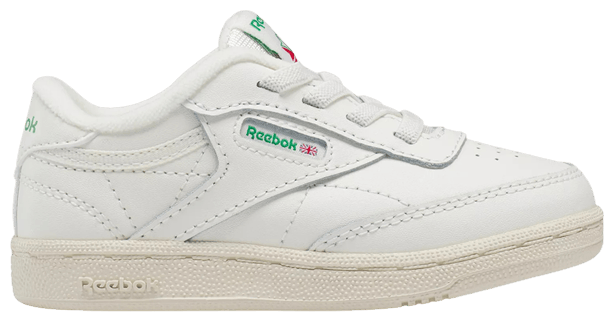 Reebok Club C Toddler Chalk Glen Green