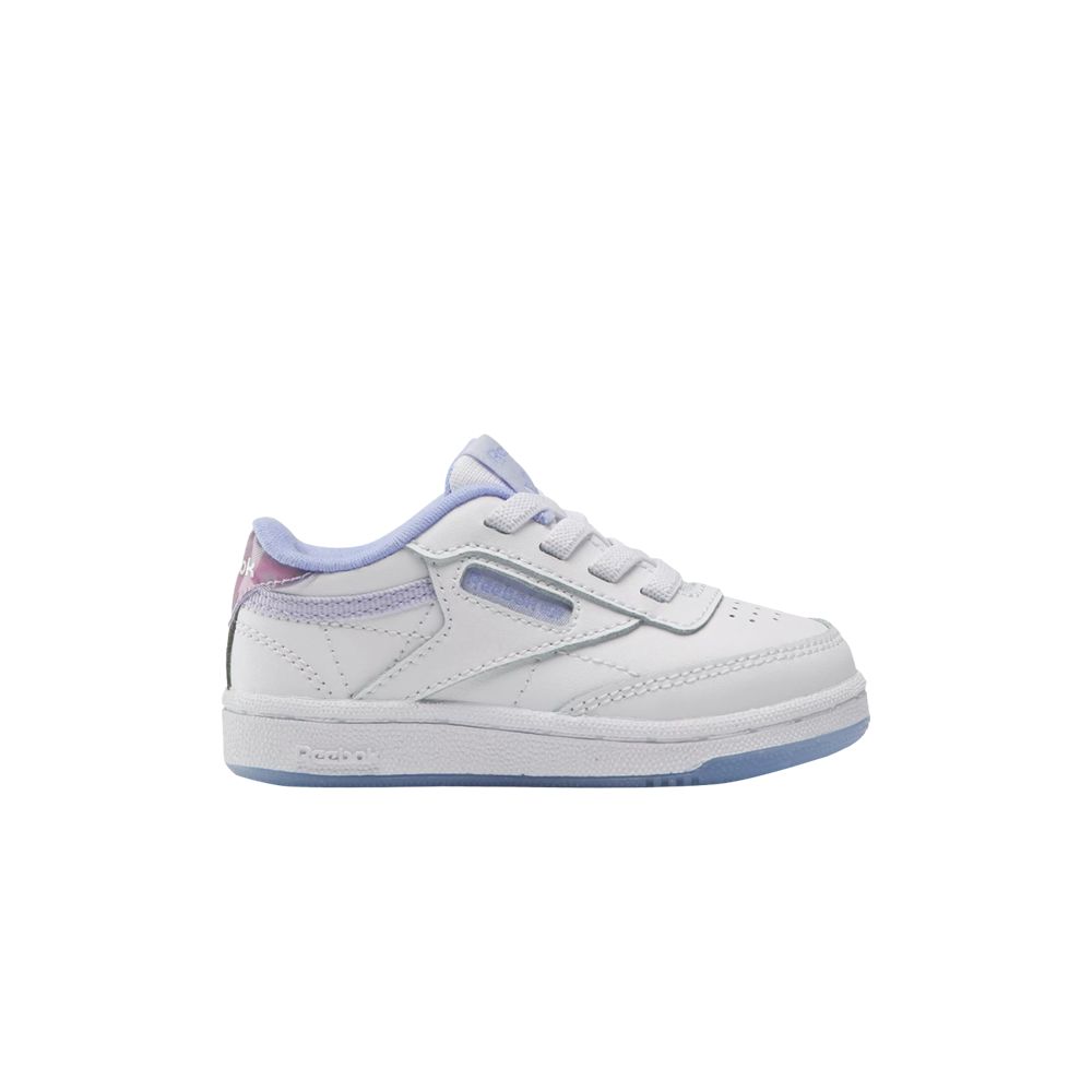 Reebok Club C Little Kid 'White Lucid Lilac' | Kid's Size 3 - 100075088