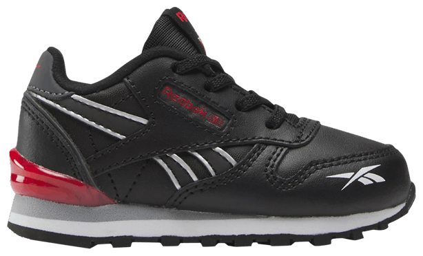Reebok Classic Leather Step n Flash Toddler Black Vector Red