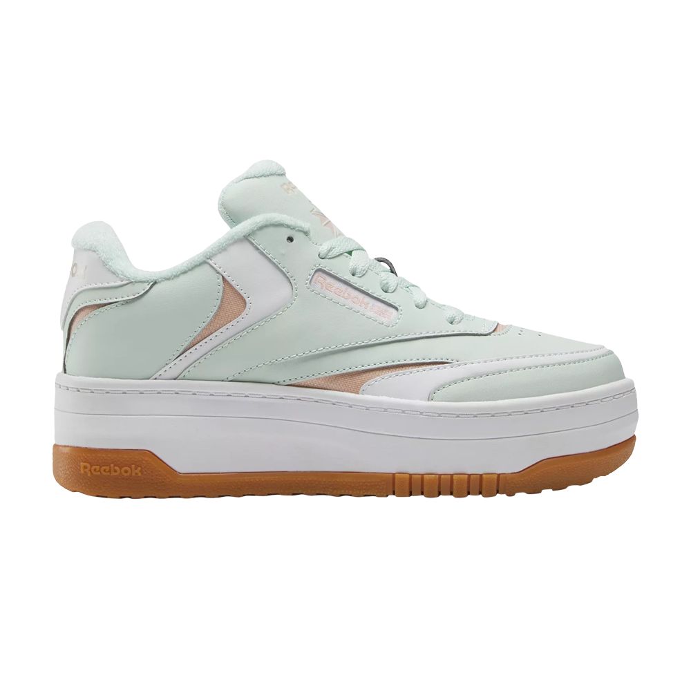 Pre-owned Reebok Club C Extra Big Kid 'aqua Dust Gum' | Green | Kid's Size 7