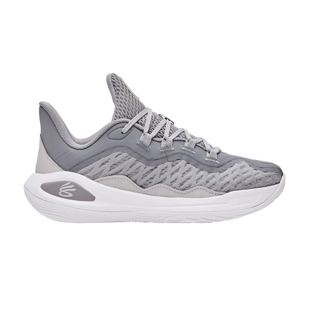 Pre-owned Curry Brand Curry Flow 11 Gs 'future Wolf' | Grey | Kid's Size 7