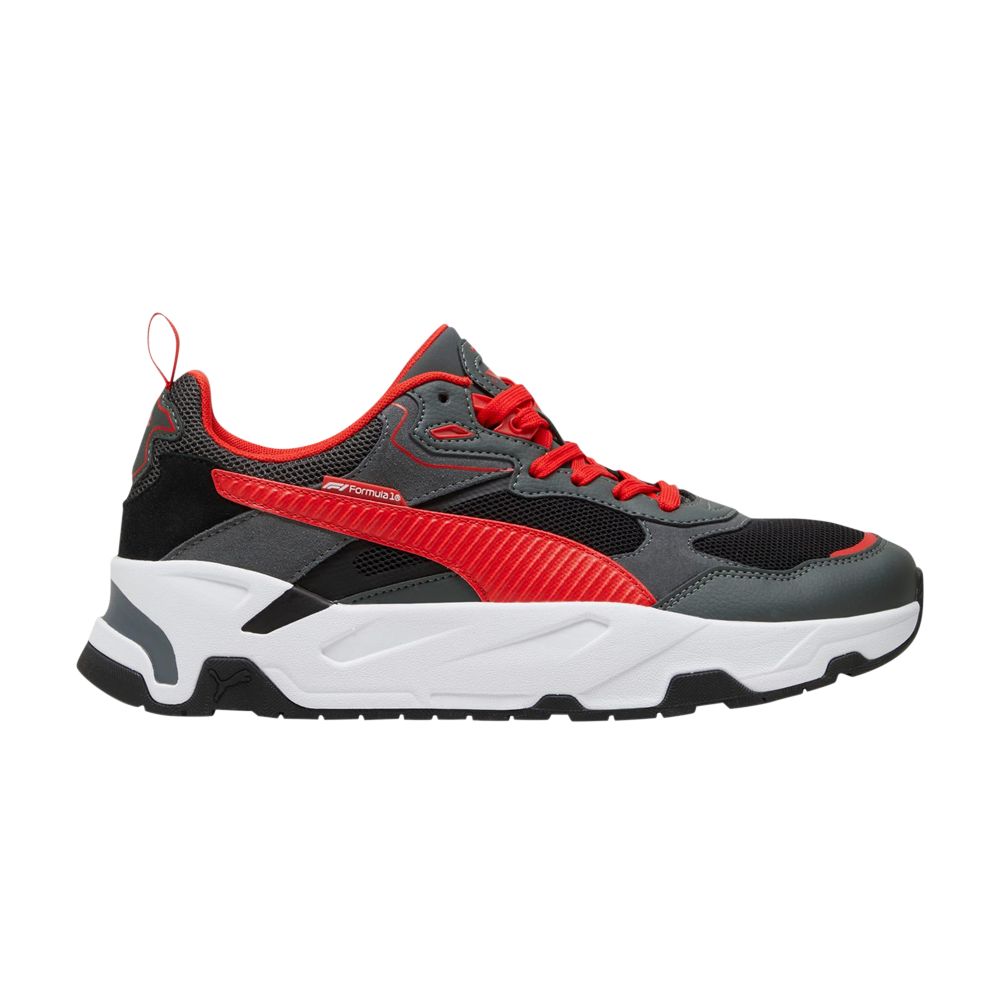 Pre-owned Puma Formula 1 X Trinity 'shadow Grey Red' | Men's Size 9 In Gray