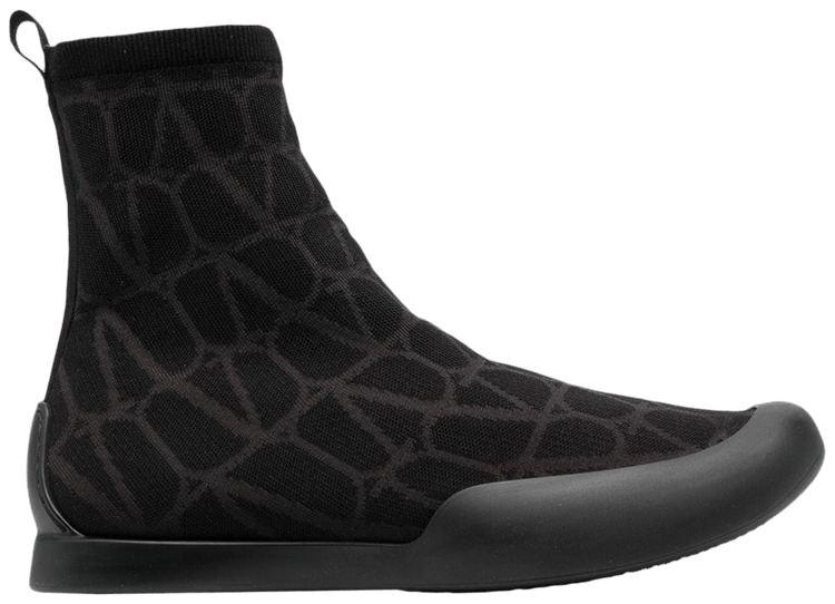 Valentino Toile Iconographe Cityshore Sock Boot 'Black'