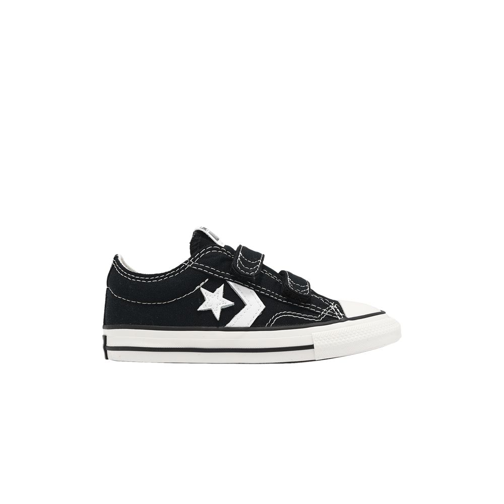 Pre-owned Converse Star Player 76 Easy-on Low Td 'black Egret' | Infant Size 3