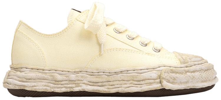 MIHARA YASUHIRO|SNEAKERS (A12FW706 WHITE) Buy Maison Mihara Yasuhiro Peterson Low 'Garment Dyed