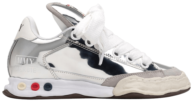 Maison Mihara Yasuhiro Herbie Puffer OG Sole Leather Low Silver