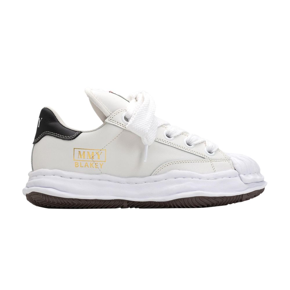 Pre-owned Miharayasuhiro Maison Mihara Yasuhiro Maison Mihara Yasuhiro Blakey Puffer Og Sole Leather Low 'white' | Men's Size