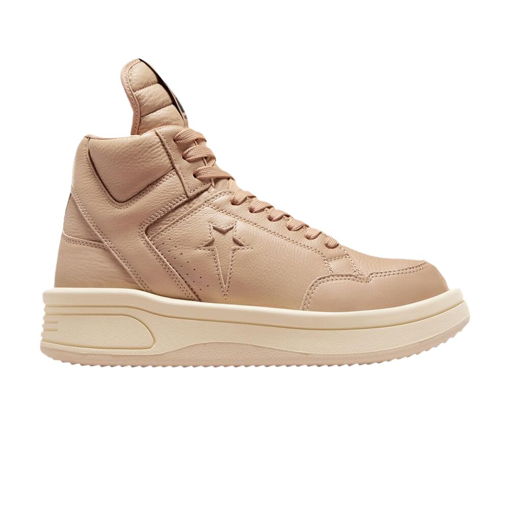 Pre-owned Rick Owens Converse X Drkshdw Turbowpn Mid 'cave' | Brown | Men's Size 41