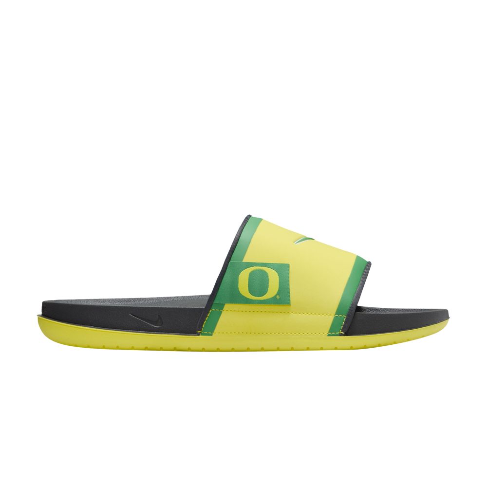 Pre-owned Nike College Offcourt Slide 'oregon 2024' In Yellow