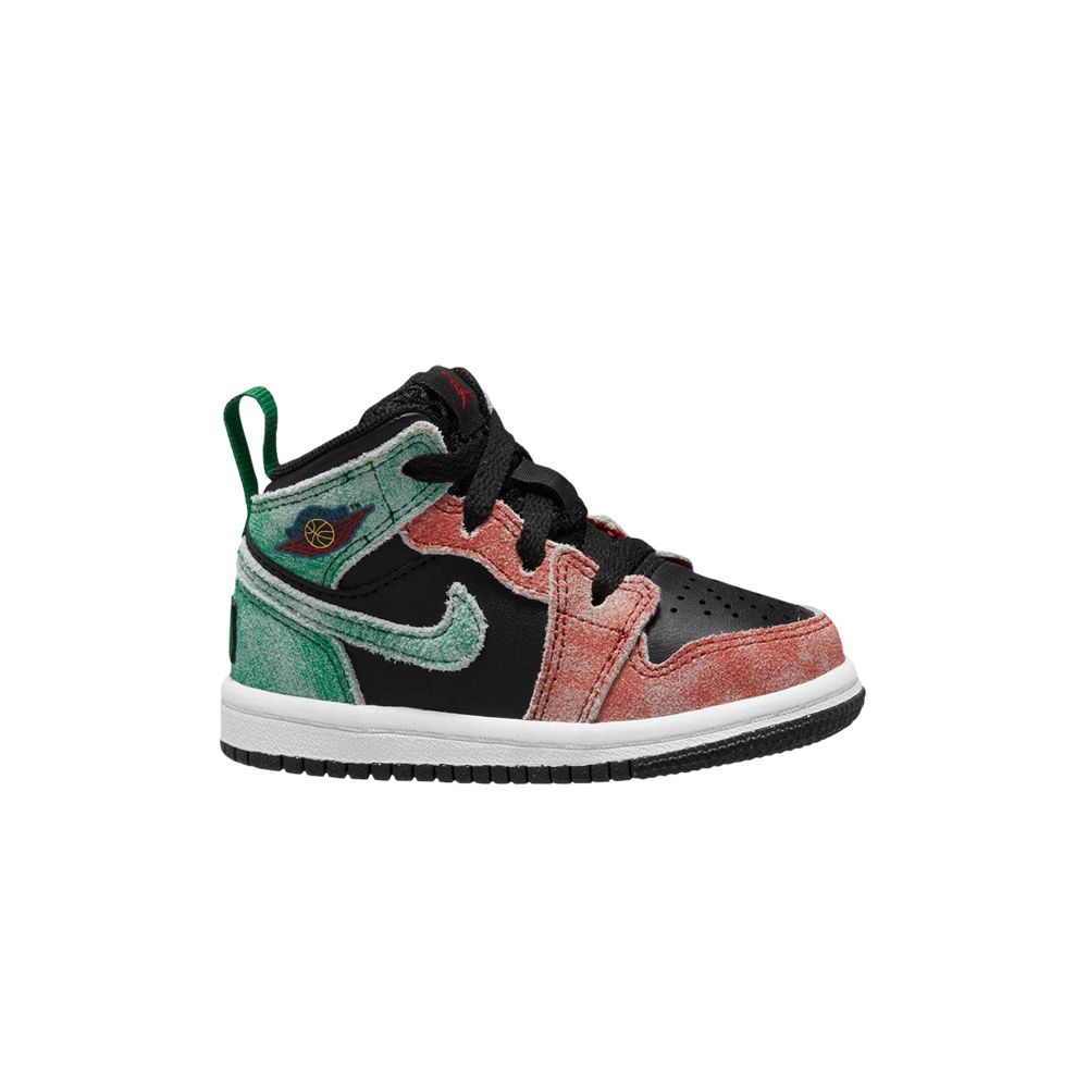 Air Jordan 1 Mid SE TD 'MJ's Playground' | Black | Infant Size 9 - FN9778-003