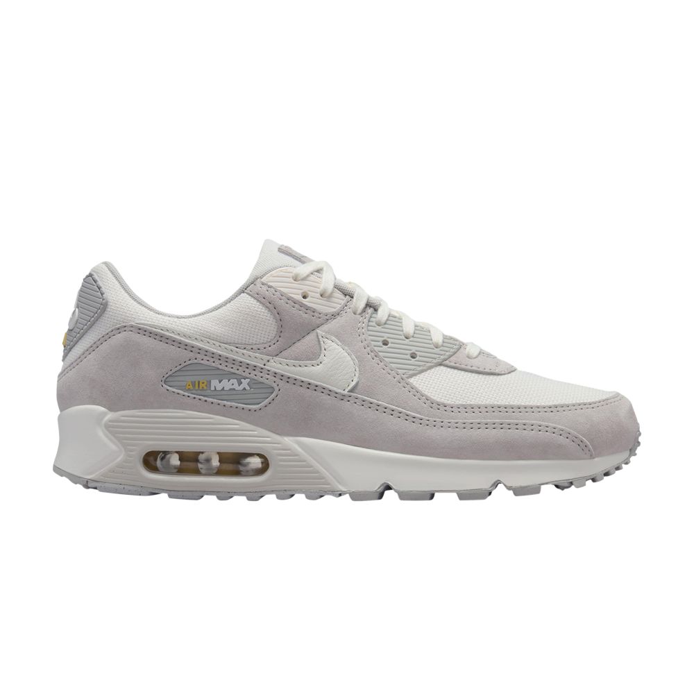 Pre-owned Nike Wmns Air Max 90 'light Iron Ore' In Grey