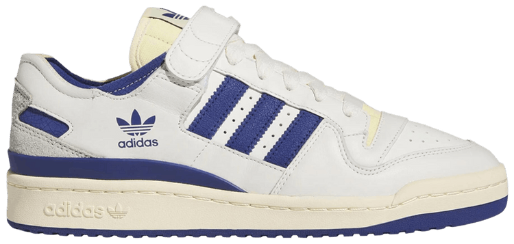 Adidas Forum 84 Low White Victory Blue Easy Yellow