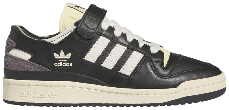 Adidas Forum 84 Low Black Cream Easy Yellow