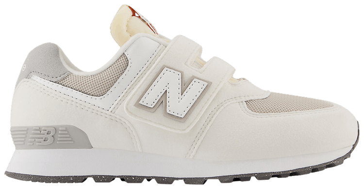 New Balance 574 Hook  Loop Little Kid Wide Sea Salt