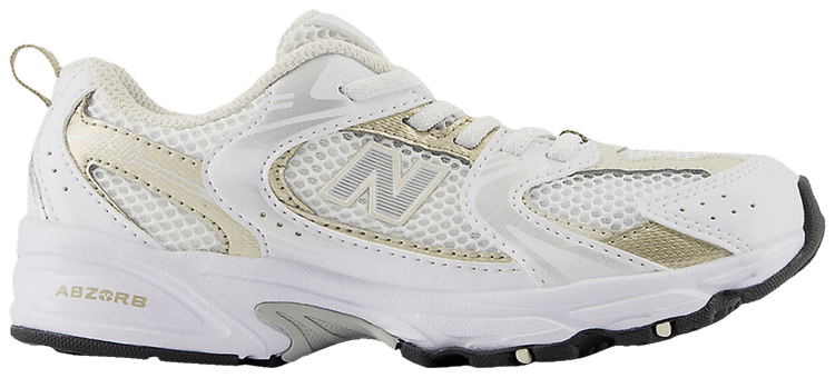 New Balance 530 Little Kid Wide White Stoneware