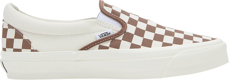 Premium Slip On 98 Checkerboard   Coffee Brown