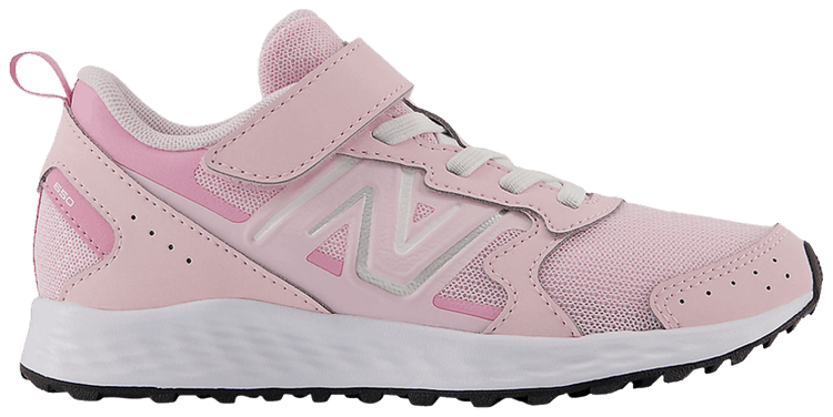New Balance Fresh Foam 650 Bungee Lace Top Strap Big Kid Wide Light Raspberry