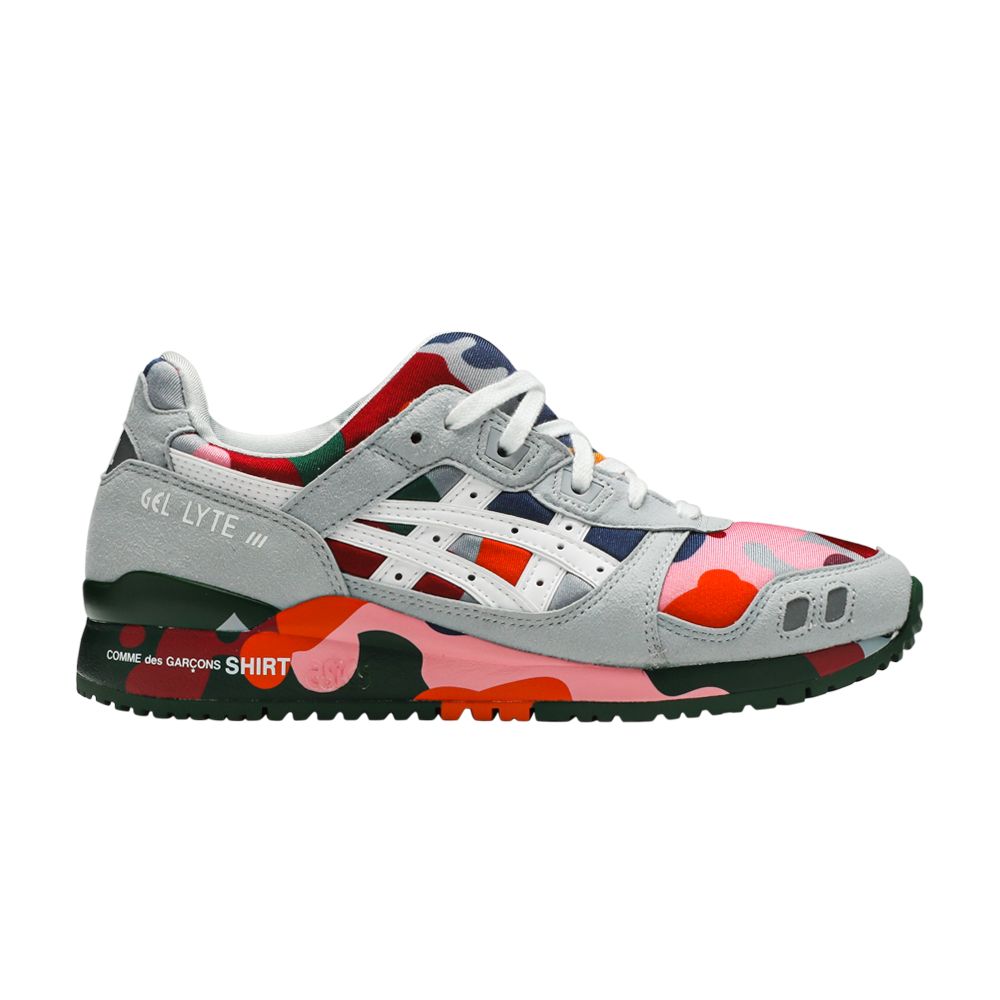 ASICS Comme Des Garçons SHIRT x Gel Lyte 3 'Colorful Camo' | Multi-Color | Men's Size 11