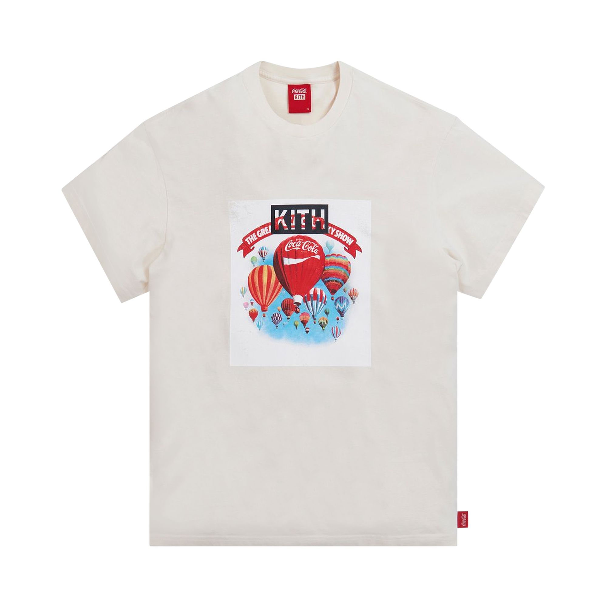Kith x Coca-Cola Balloon Vintage Tee 'Ivory' | Cream | Men's Size S