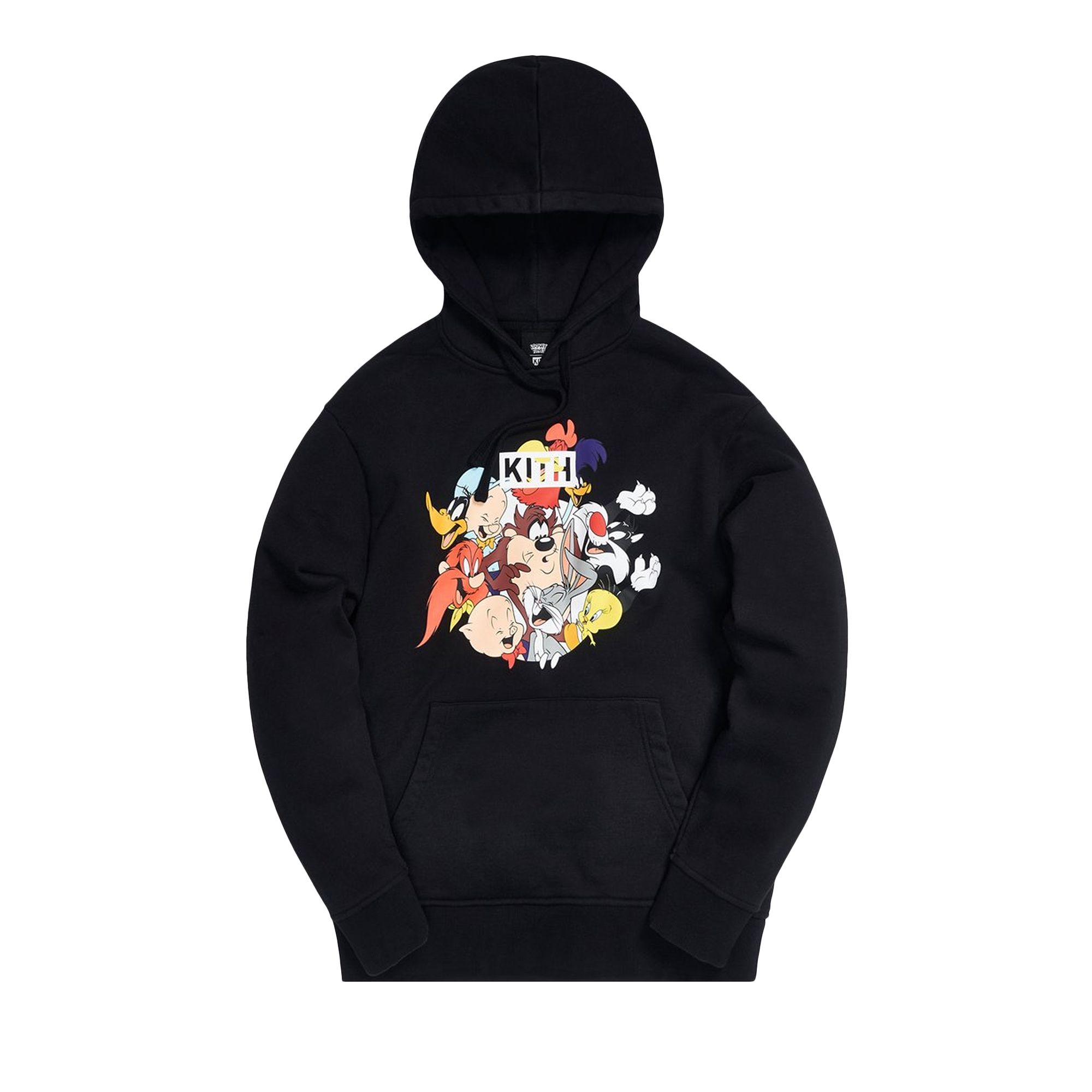 Kith x Looney Tunes Merrie Melodies Vintage Hoodie 'Black' | Men's Size L