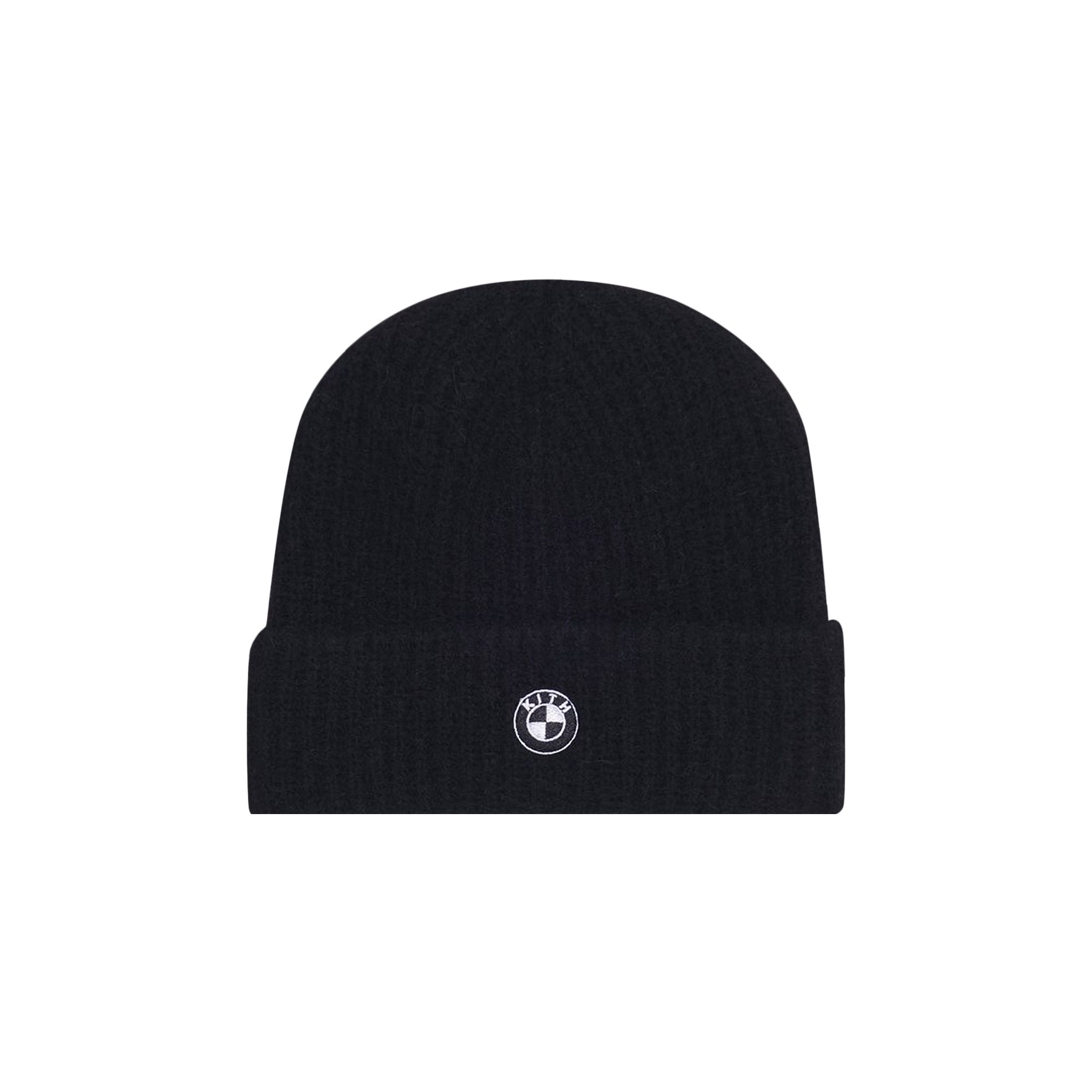 Pre-owned Kith For Bmw Roundel Beanie 'black' | Men's Size Onesize