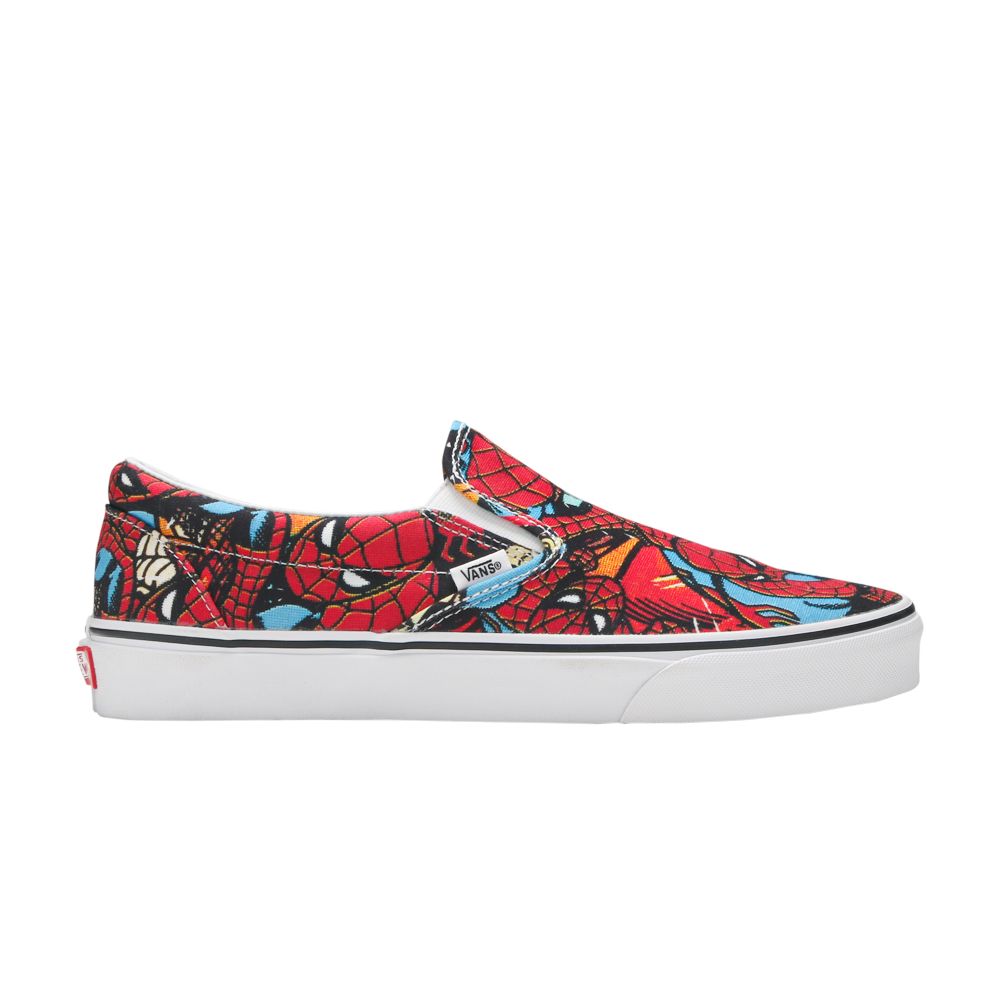 Vans Marvel x Slip-On 'Spiderman' | Red | Men's Size 9.5