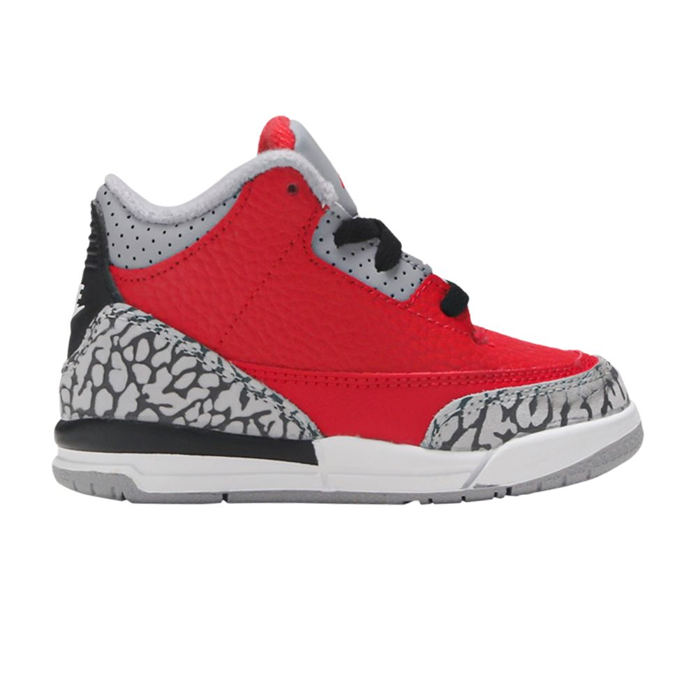 Pre-owned Air Jordan 3 Retro Se Ps 'unite' | Red | Kid's Size 3