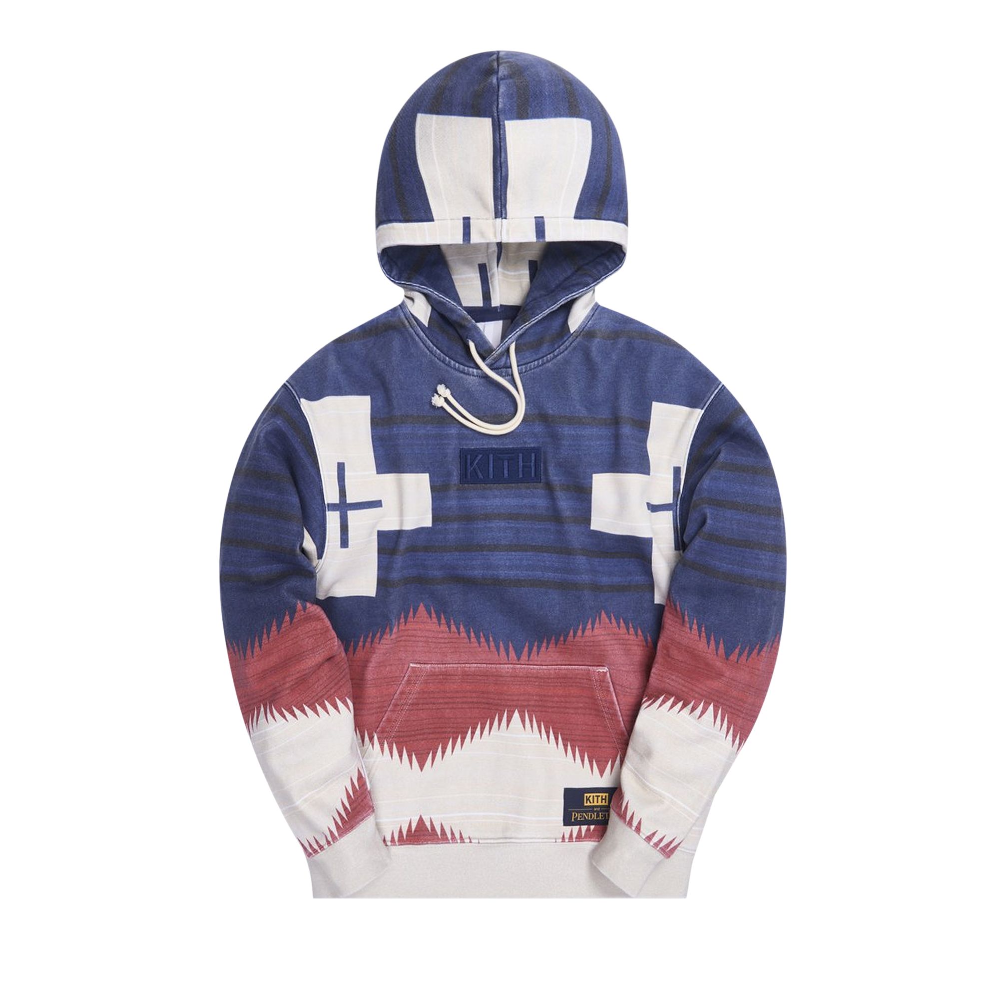 Kith For Pendleton Brave Star Williams III Hoodie 'Navy/Multi' | Blue | Men's Size S