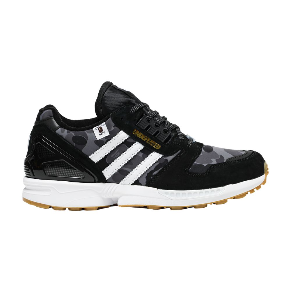 adidas BAPE x Undefeated x ZX 8000 'A-ZX Series - Black Camo' | Men's Size 8