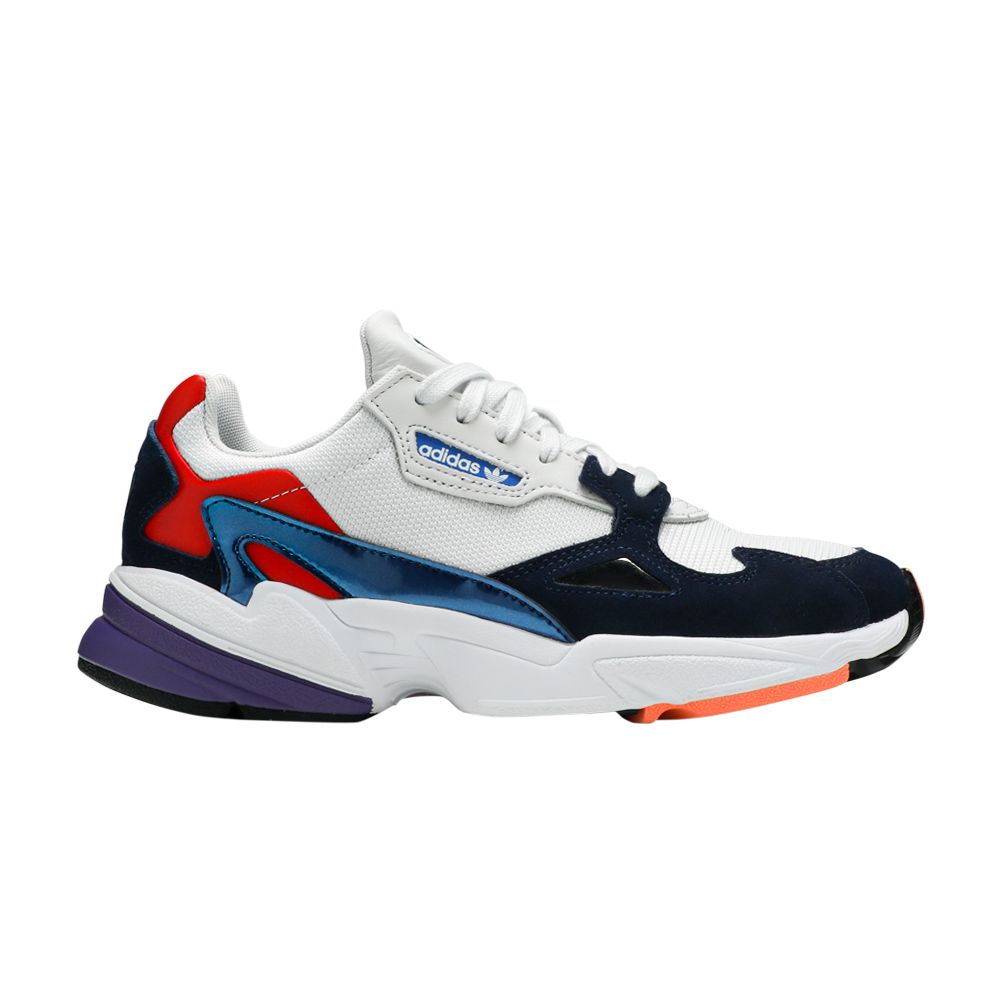 adidas Wmns Falcon 'Crystal White Navy' | Women's Size 7