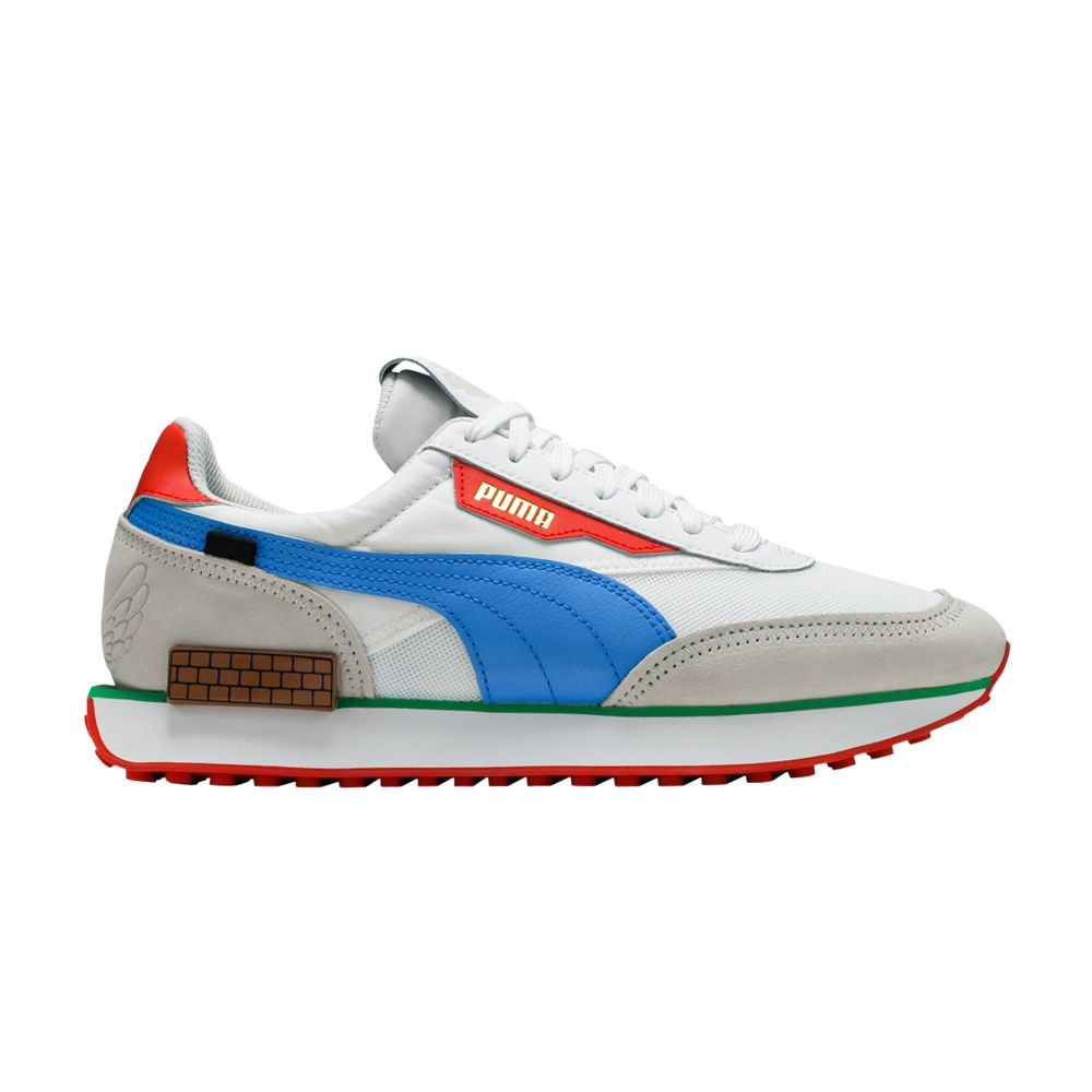 Puma Nintendo x Future Rider 'Super Mario 64' | White | Men's Size 4.5