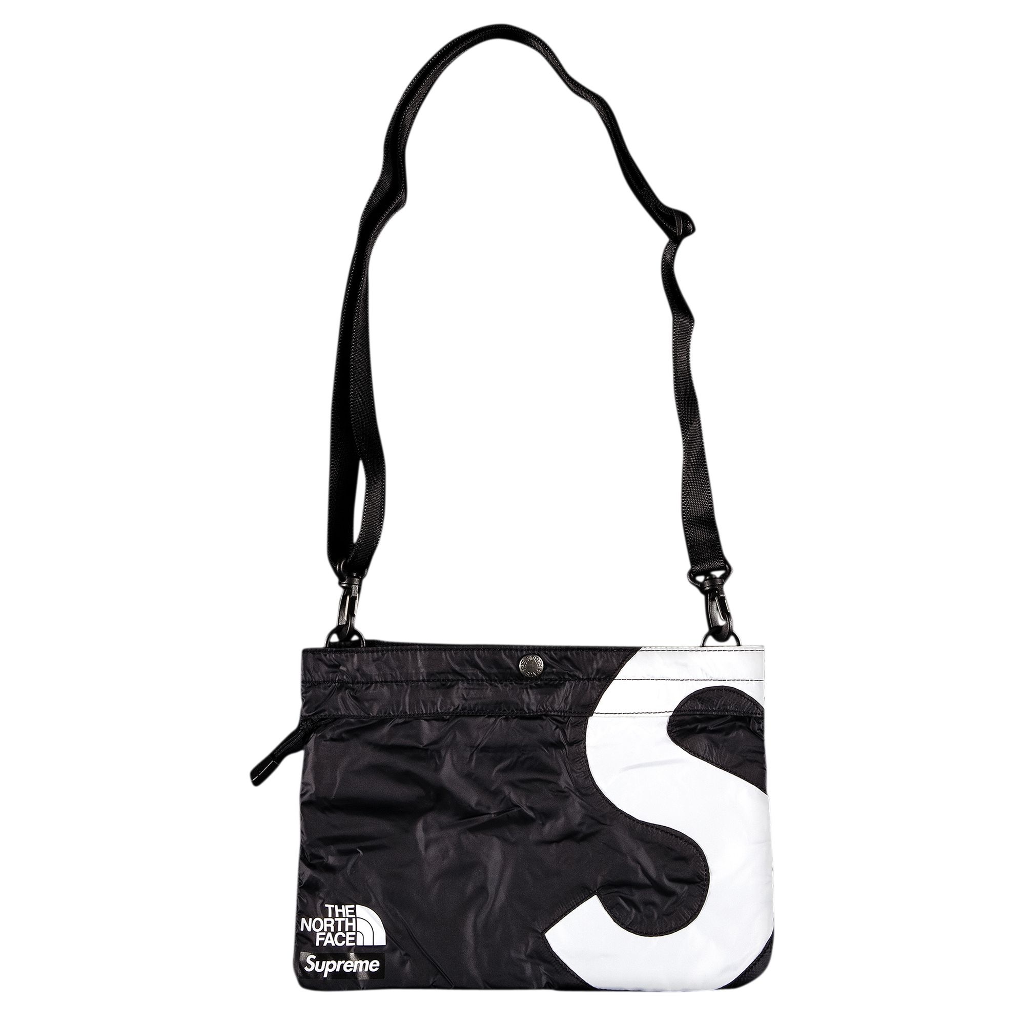 Supreme x The North Face S Logo Shoulder Bag 'Black' | Men's Size Onesize