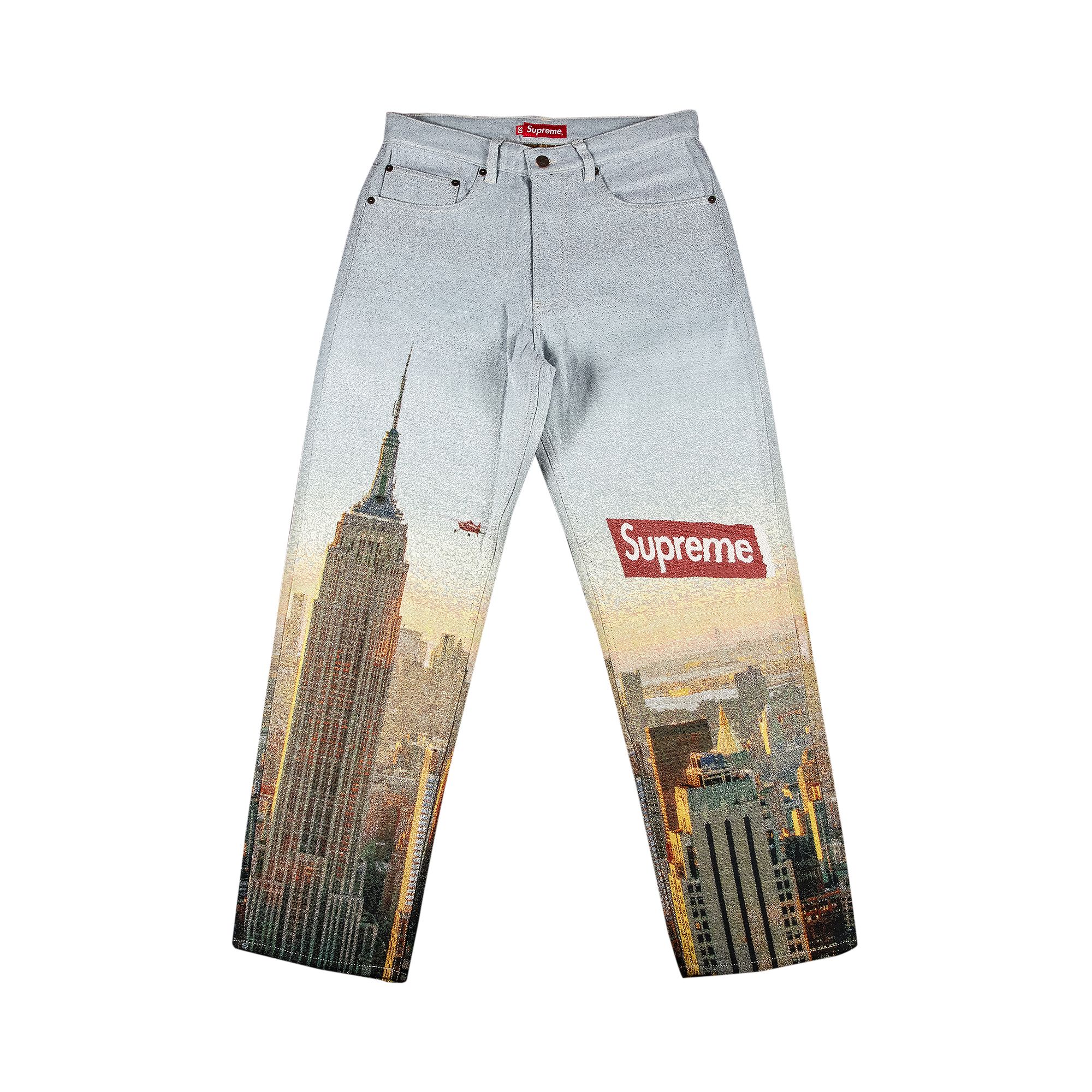 Supreme Aerial Tapestry Regular Jean 'Multicolor' | Multi-Color | Men's Size 36