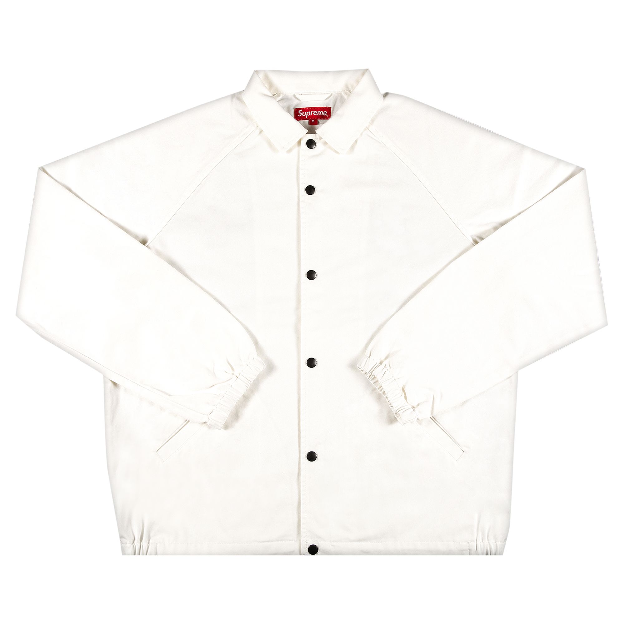 Pre-owned Supreme X Antihero Snap Front Twill Jacket 'white'