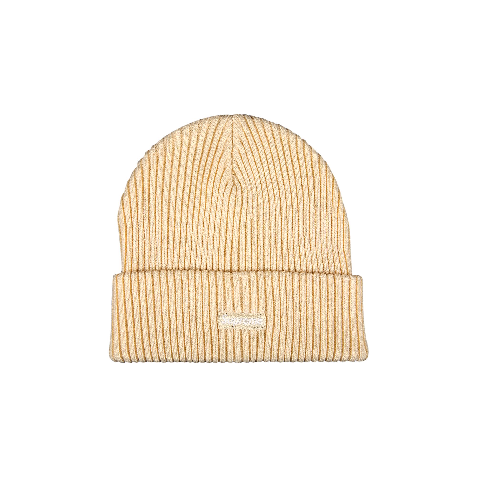 Supreme Wide Rib Beanie 'Natural' | Tan | Men's Size Onesize