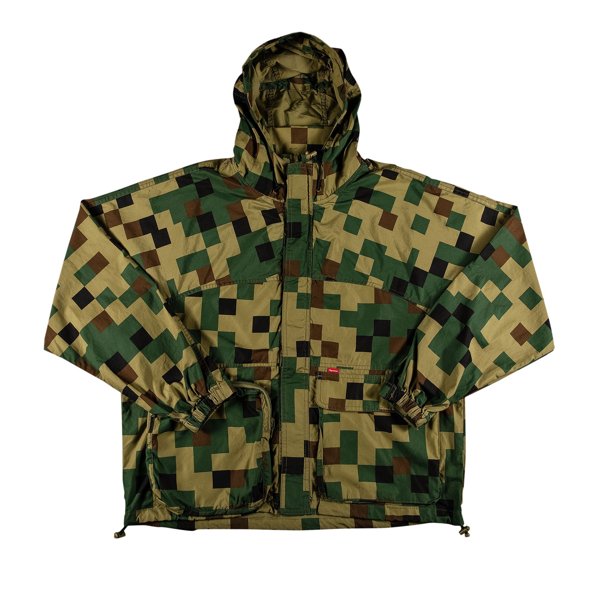 Supreme Technical Field Jacket 'Olive Digi Camo' | Green | Men's Size L