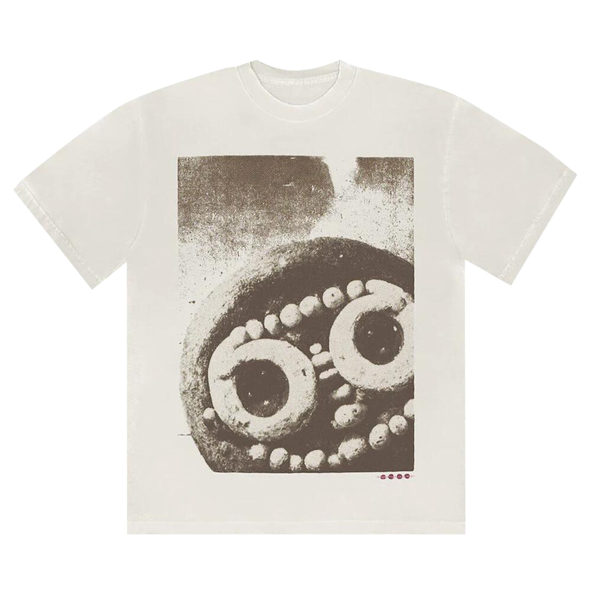 Pre-owned Cactus Jack By Travis Scott Artifacts Tee 'cream'