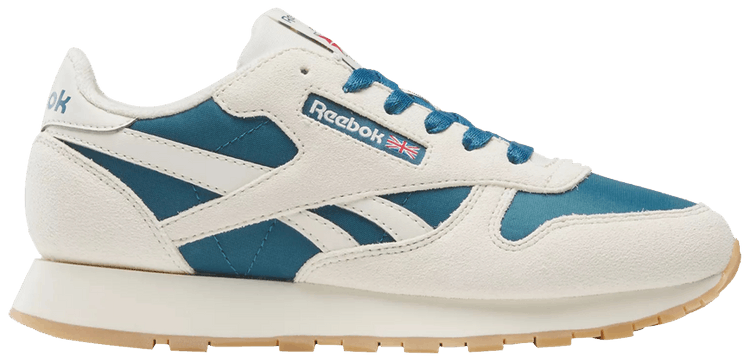 Size 4.0 Classic Leather Big Kid Chalk Blue Gum