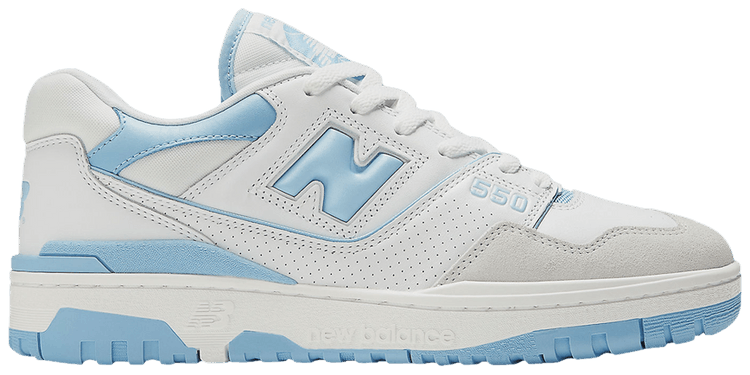 New Balance 550 2E Wide White Blue Haze