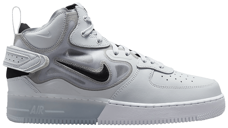 Nike Air Force 1 React Mid Pure Platinum Wolf Grey