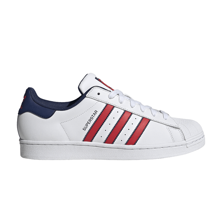 Buy Superstar White Scarlet Dark Blue IG4318 GOAT