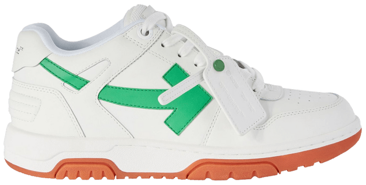 out of office off white green